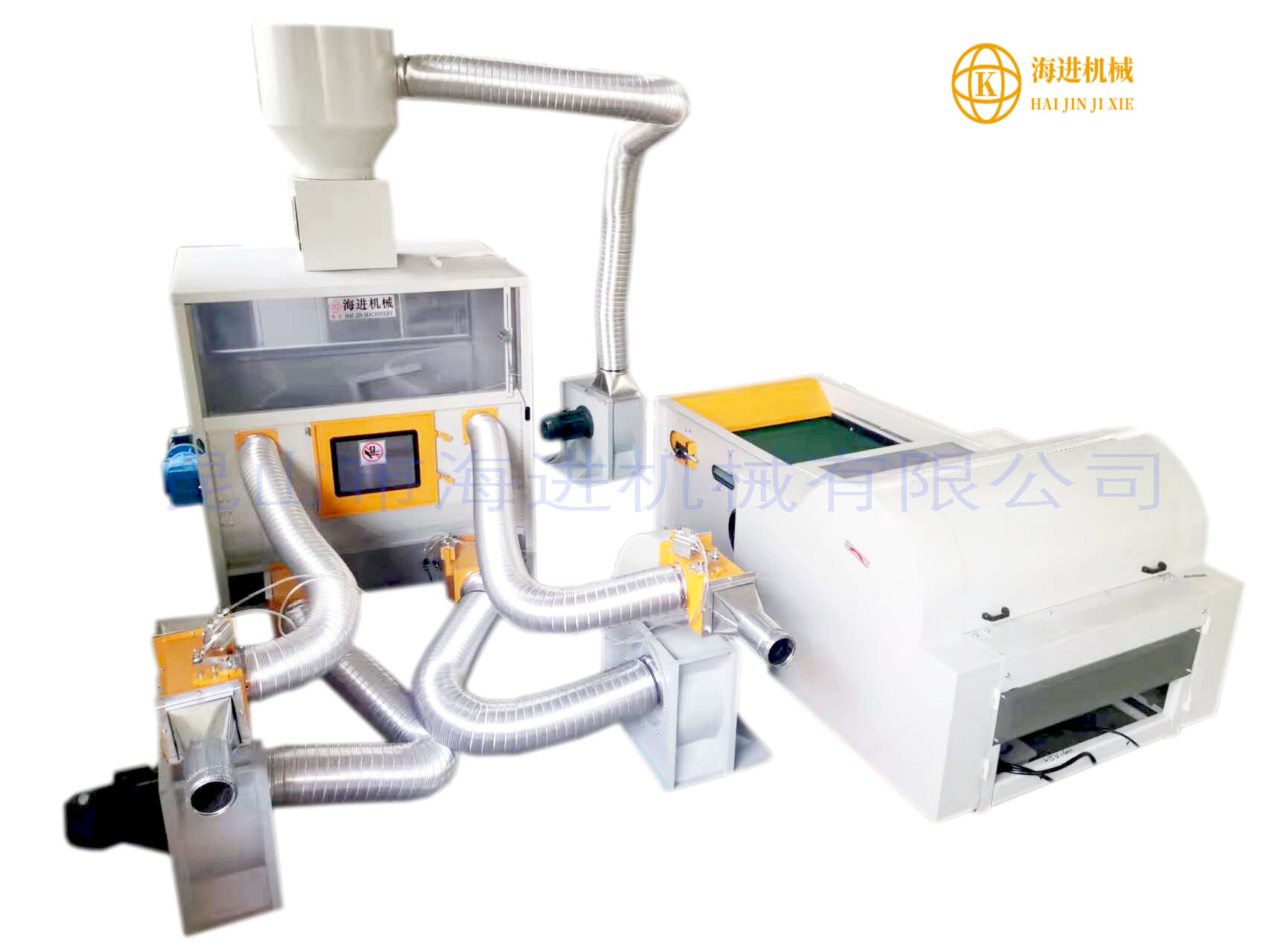 HJZXJ-900半自動(dòng)充棉生產(chǎn)線